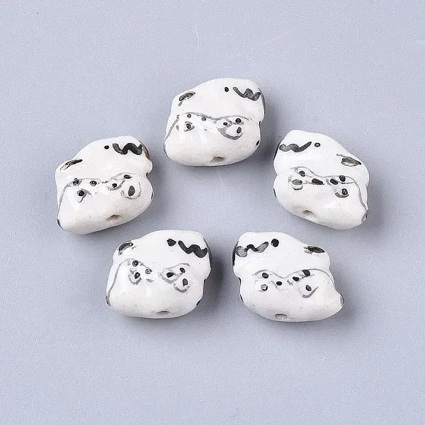 Handmade Bunny Porcelain Beads