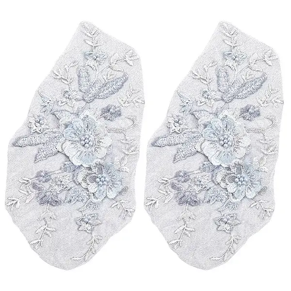 Polyester Computerized Embroidery Cloth Sew on Appliques