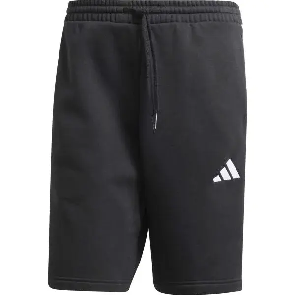 adidas 3 STRIPES FL SHORTS Pánske voľnočasové šortky, čierna, veľkosť
