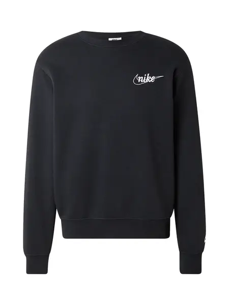 Nike Sportswear Mikina 'CLUB'  čierna / šedobiela