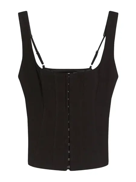 Bershka Top  čierna