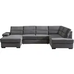 Cantus SEDACÍ SOUPRAVA, textil, antracitová