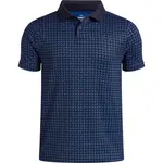 Under Armour PERFORMANCE PRINTED POLO Chlapecké polotričko, tmavě modrá, velikost M