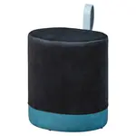 MID.YOU TABURET, plast, textil, kompozitní dřevo, 38/43/32,5 cm