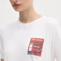 Bavlněné tričko Pepe Jeans GWENDOLYN