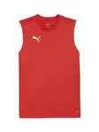 PUMA Funkčné tričko  červená / biela