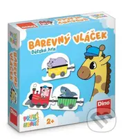 První hraní: Barevný vláček