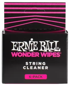 Ernie Ball Wonder Wipes String Cleaner 6-Pack
