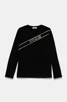 Dětské tričko s dlouhým rukávem Pinko Up černá barva, F4PIJGTH066