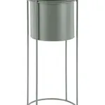 Sada květináčů se stojanem Present Time 80 x 28 / 65 x 23 / 50 x 19 cm 3-pack