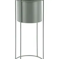 Sada květináčů se stojanem Present Time 80 x 28 / 65 x 23 / 50 x 19 cm 3-pack