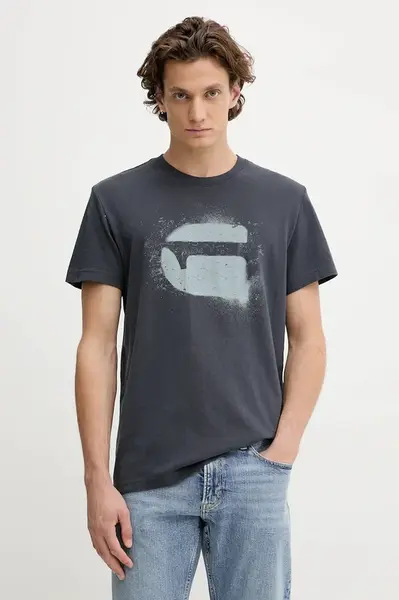 Bavlněné tričko G-Star Spray G logo