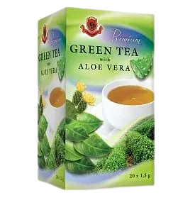 HERBEX Premium Green tea s Aloe vera, 20 x 1.5 g