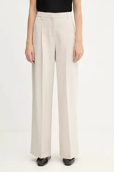 Vlnené nohavice BOSS Tiana4