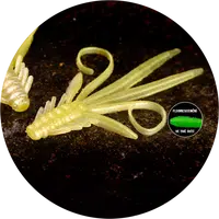 Redbass gumová nástraha nymfa lemon uv - xl 130 mm
