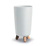 Květináč GRACIA TUBUS SLIM bílý 19,5cm
