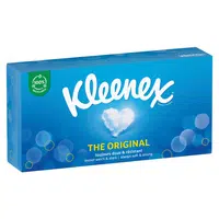 KLEENEX Papírové kapesníky 3-vrstvé Originál Box 72 kusů