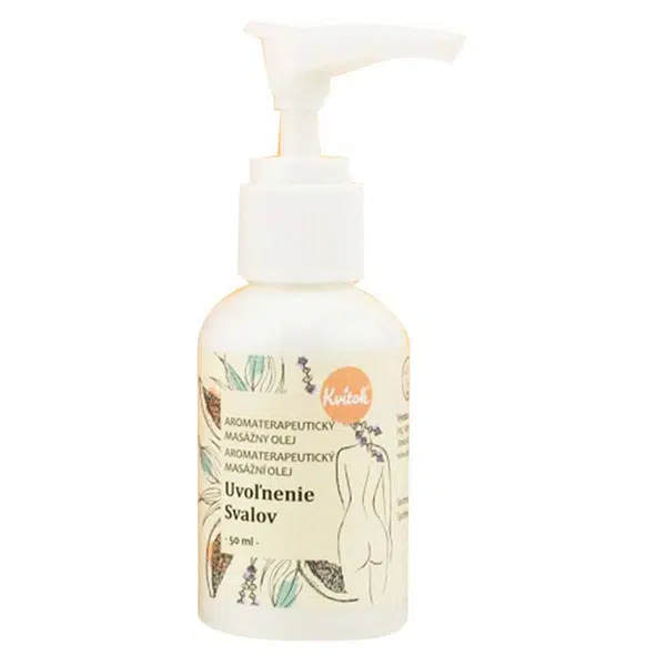 KVITOK Masážní olej Uvolnění svalů 50 ml