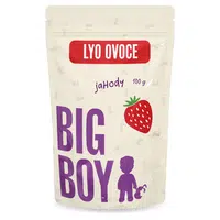 BIG BOY Jahody plátky lyofilizované 100 g
