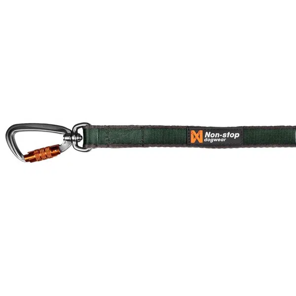 NON-STOP Dogwear Move leash vodítko pro psy zelená, Tloušťka vodítka (mm): 20