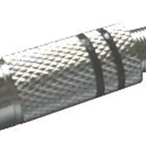 Konektor CINCH kabel kov nikl černý