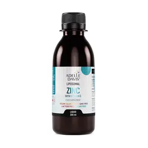 ADELLE DAVIS Lipozomální zinek s vitamínem C 200 ml