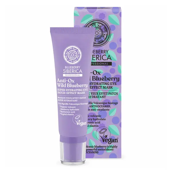 NATURA SIBERICA Blueberry Siberica Super hydratační oční maska 30 ml