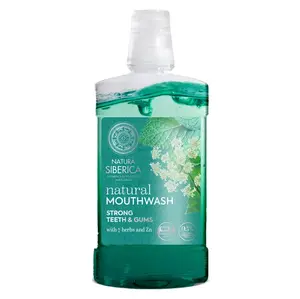 NATURA SIBERICA Ústní voda se 7 Sibiřskými bylinami a Zinkem 520 ml