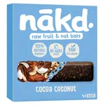 NAKD Cocoa coconut raw tyčinky z ovoce a ořechů s kokosem 4 x 35 g