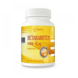 NUTRICIUS Betakaroten extra 15 mg 100 tablet