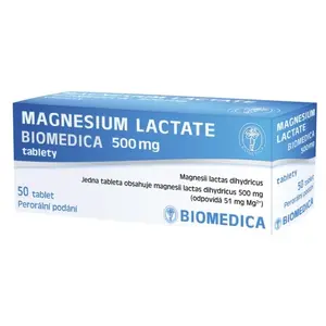 BIOMEDICA Magnesium Lactate 500 mg 50 tablet