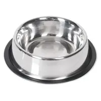 KARLIE Nerezová miska pro psy s gumovým okrajem, Velikost: XS