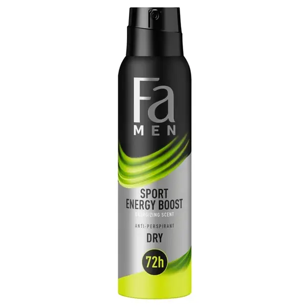FA Men Antiperspirant Sport Energy Boost 150 ml