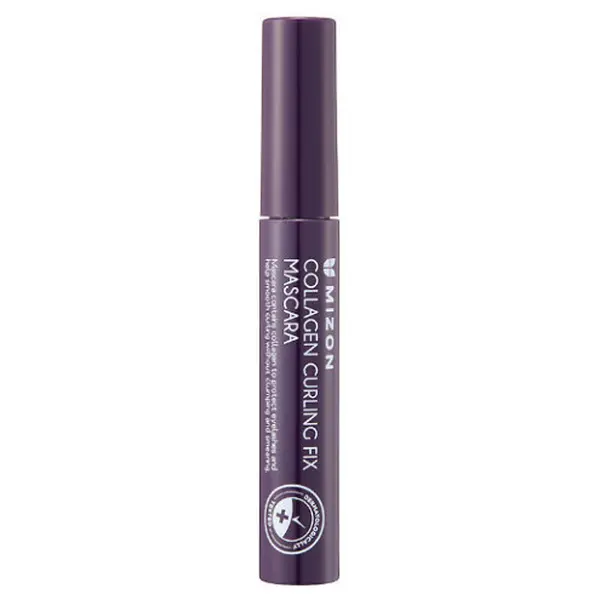 MIZON Collagen Curling Fix Voděodolná řasenka pro prodloužení a natočení řas Black 6 ml