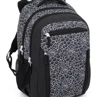 Batoh do školy Bagmaster PORTO 25 A Black/white