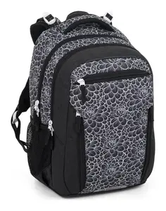 Batoh do školy Bagmaster PORTO 25 A Black/white