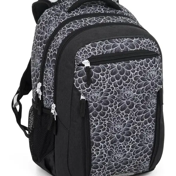 Batoh do školy Bagmaster PORTO 25 A Black/white