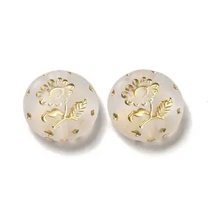 Transparent Plating Acrylic Beads