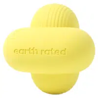 EARTH RATED Hračka pro psy aportovací míček žlutý, Velikost: S