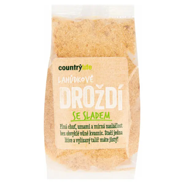 COUNTRY LIFE Droždí lahůdkové se sladem 150 g
