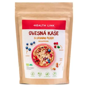 HEALTH LINK Ovesná kaše s lesními plody BIO 300 g