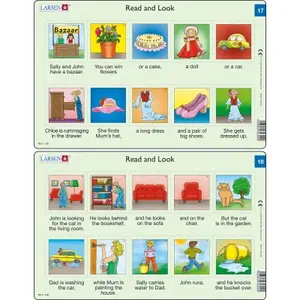 Puzzle Angličtina - krátký text RA9 10 dílků