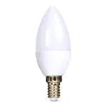 Žárovka LED E14  6W C37 bílá teplá SOLIGHT WZ409-1