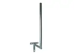 Anténní držák síta 35cm na zeď s křížem, trubka 28/2mm, výška 60cm