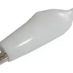 Krokosvorka  velká s bužírkou bílá L=55mm