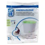 CATIT Fresh&clear náhradní filtr molitan+uhlí do fontány velké 3 ks