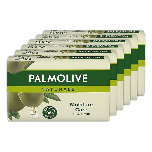 PALMOLIVE Naturals Olive Milk Mýdlo 6x 90 g