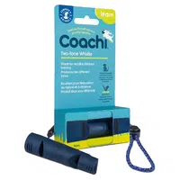 COACHI Training Whistle tréninková píšťálka 2 tónová modrá 1 kus