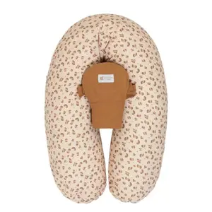 Těhotenský a kojící polštář Multirelax 3v1 Bavlna, Leopard