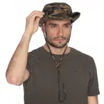 Bushman Pánský a dámský klobouk Hobo Camo, khaki 58